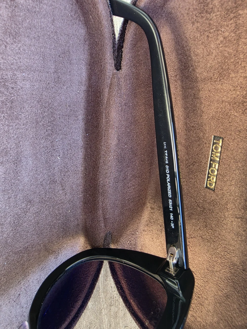 Tom Ford Izzi 53mm polarized cat eye sunglasses